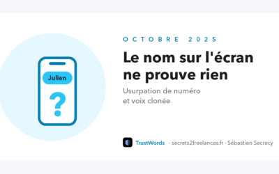 Le nom sur l’écran ne prouve rien : usurpation de numéro et voix clonée