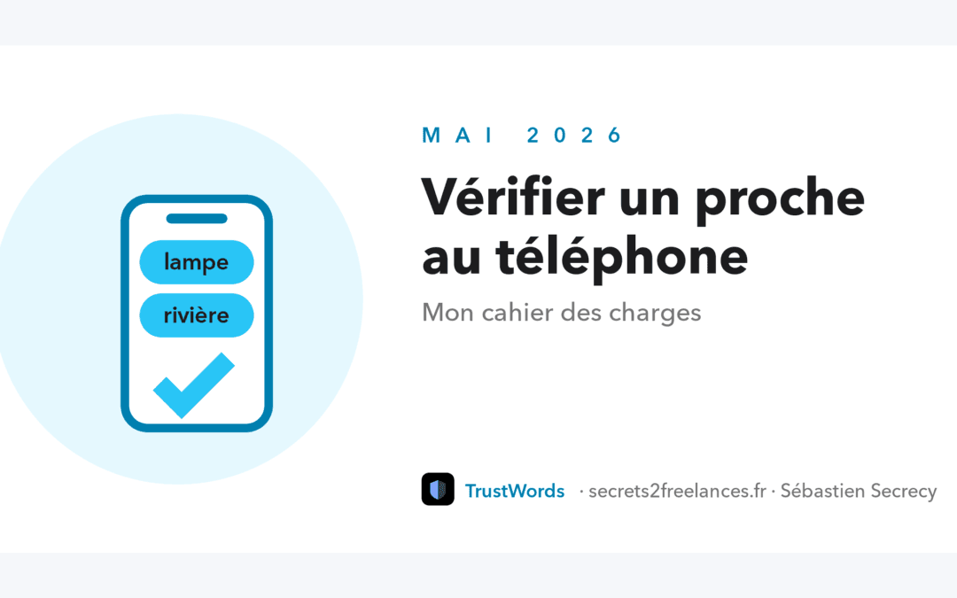 Vérifier un proche au téléphone : mon cahier des charges