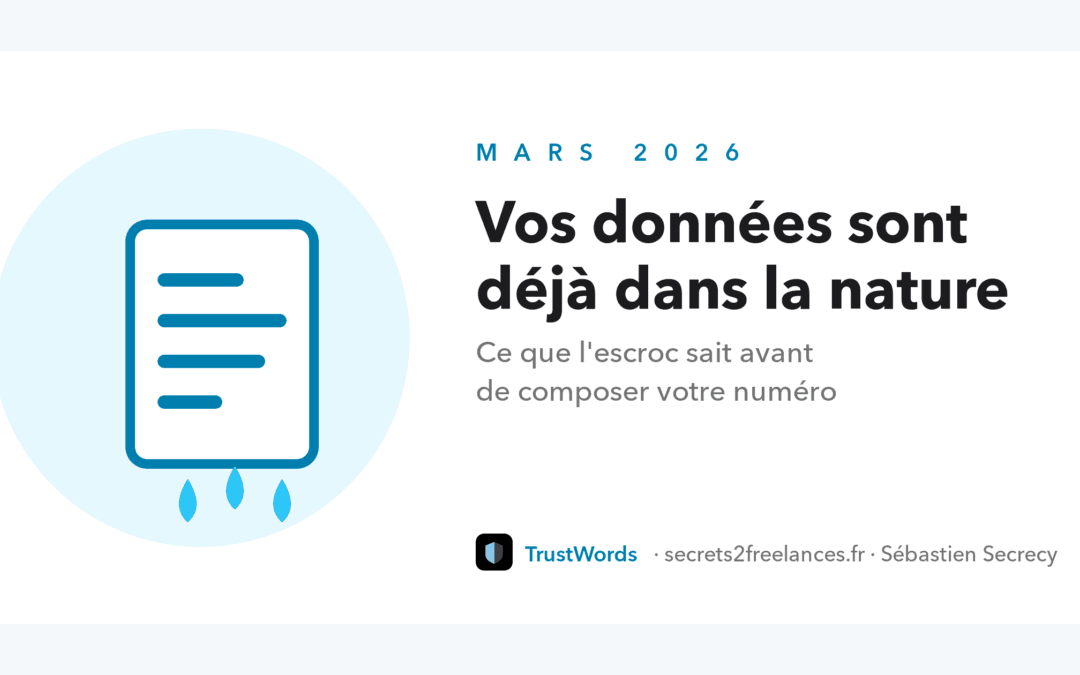 Vos données sont déjà dans la nature : ce que l&rsquo;escroc sait avant de composer votre numéro